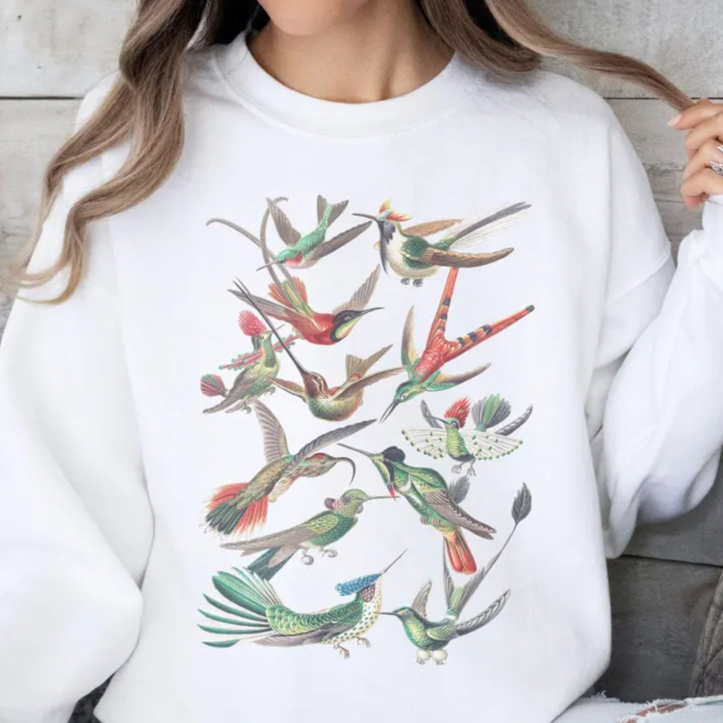 Vintage Hummingbird Sweatshirt