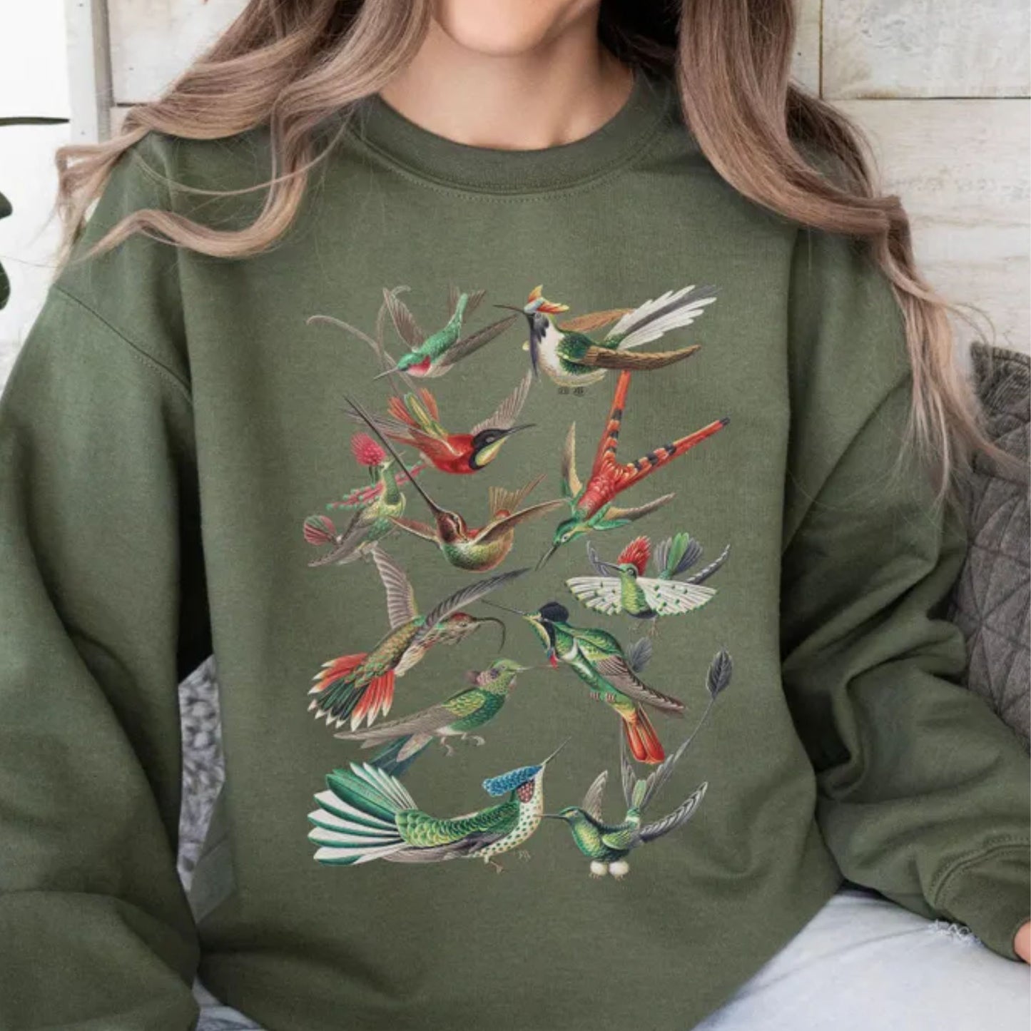 Vintage Hummingbird Sweatshirt