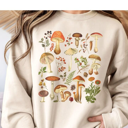 Botanical Mushroom Sweatshirt