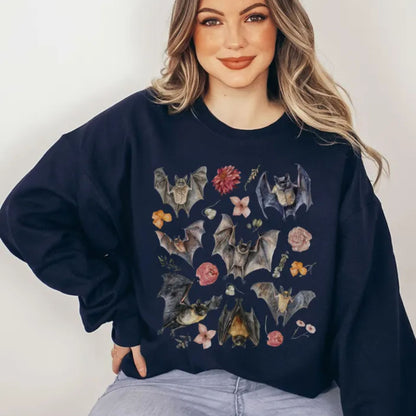 Floral Bats Sweatshirt