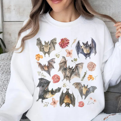 Floral Bats Sweatshirt