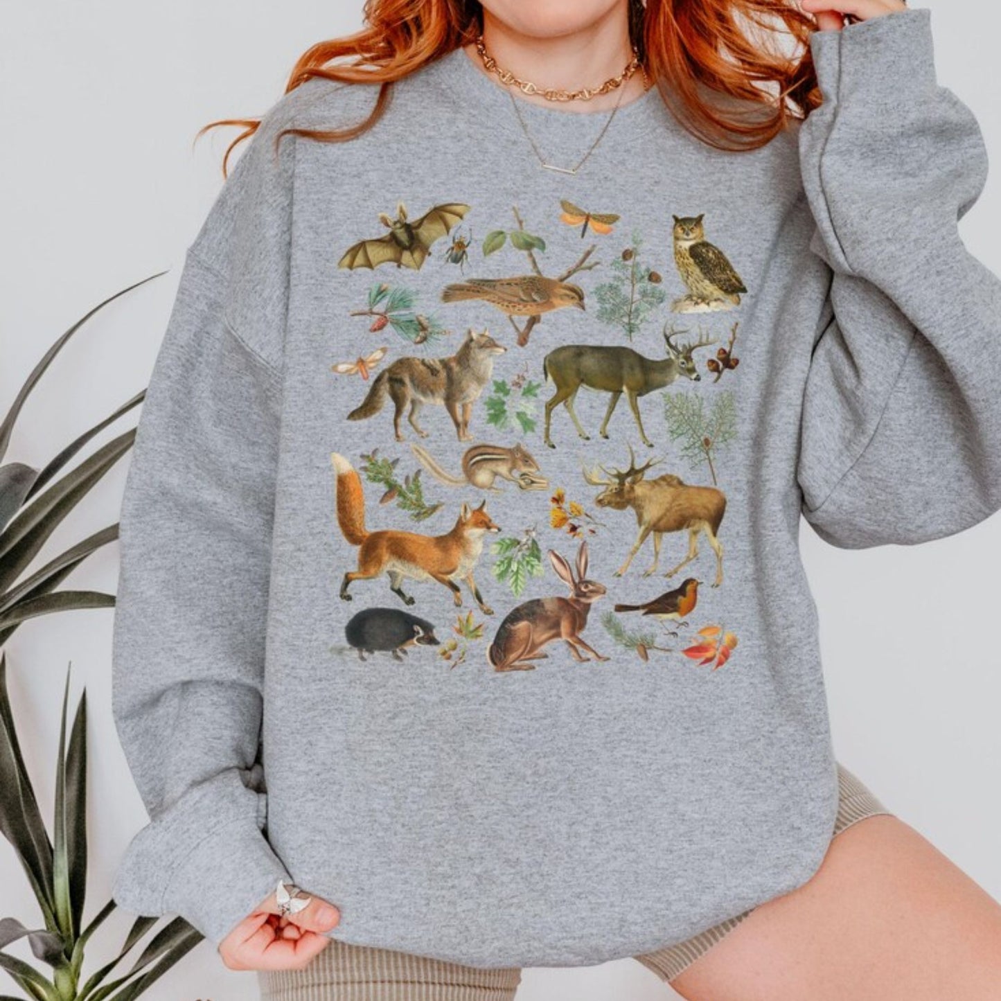 Woodland Animals Sweatshirt
