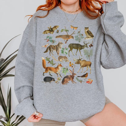 Woodland Animals Sweatshirt