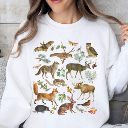 Woodland Animals Sweatshirt