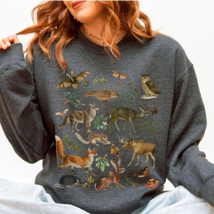 Woodland Animals Sweatshirt
