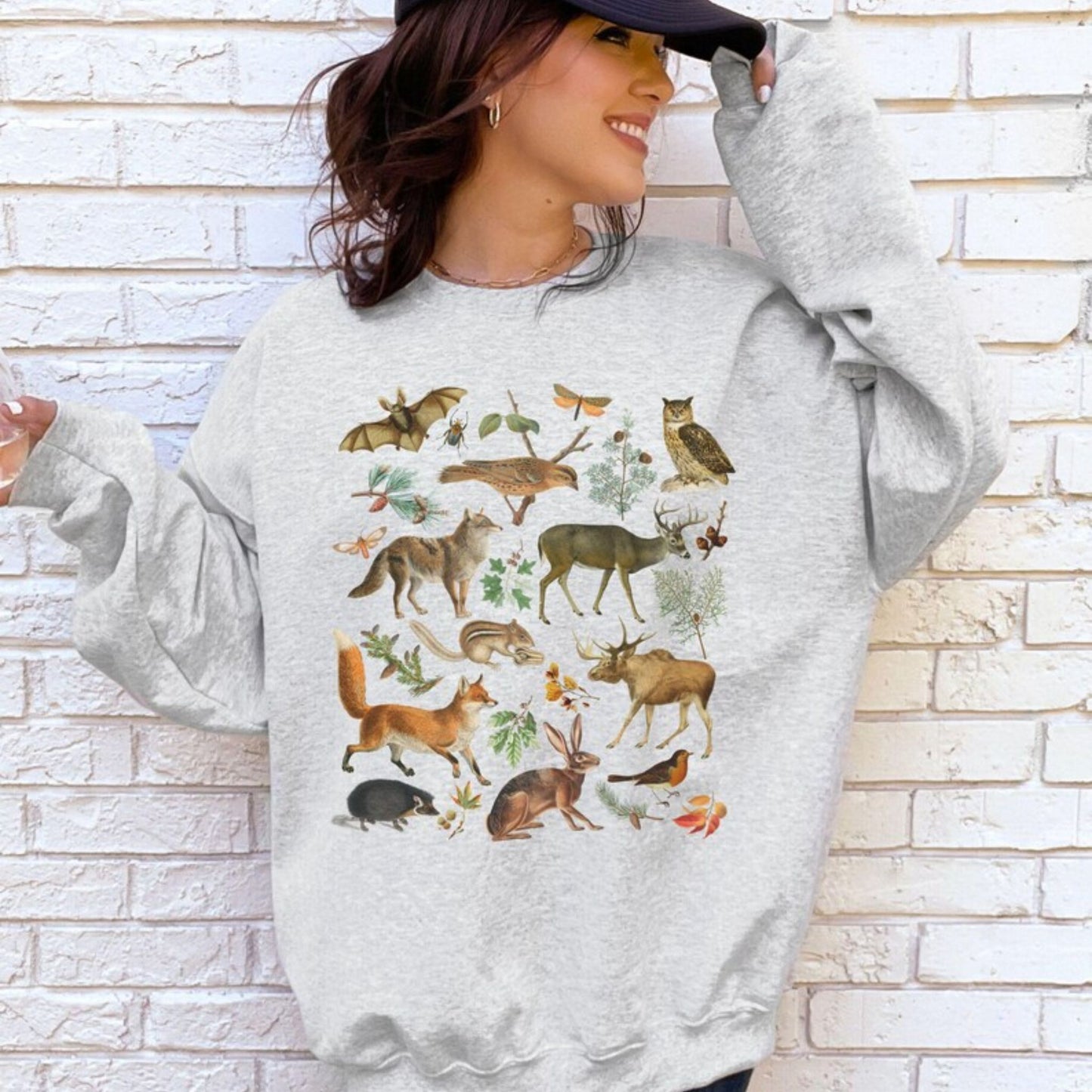 Woodland Animals Sweatshirt