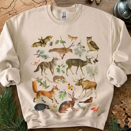 Woodland Animals Sweatshirt