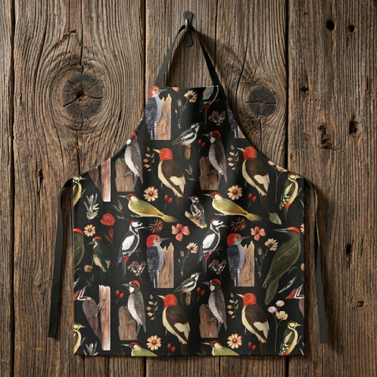 Vintage Woodpecker Apron