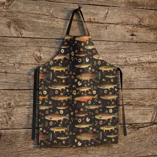 Floral Vintage Trout Apron