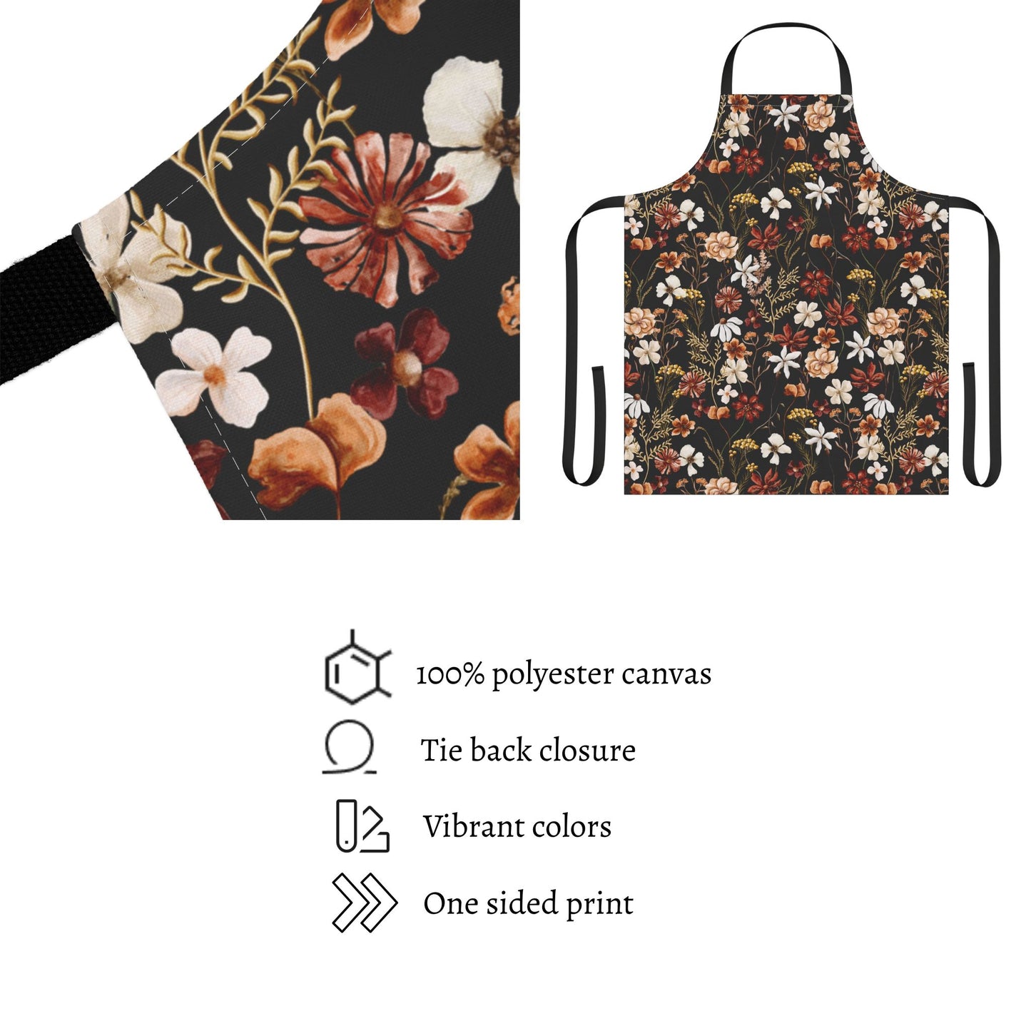 Autumn Wildflower Apron