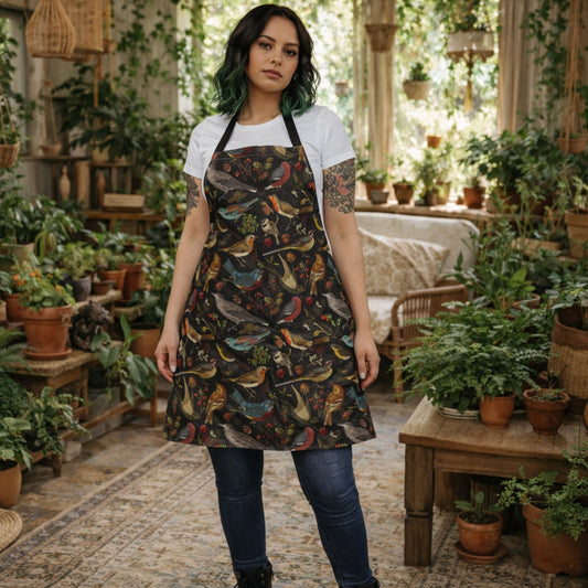 Wild Woodland Birds Apron