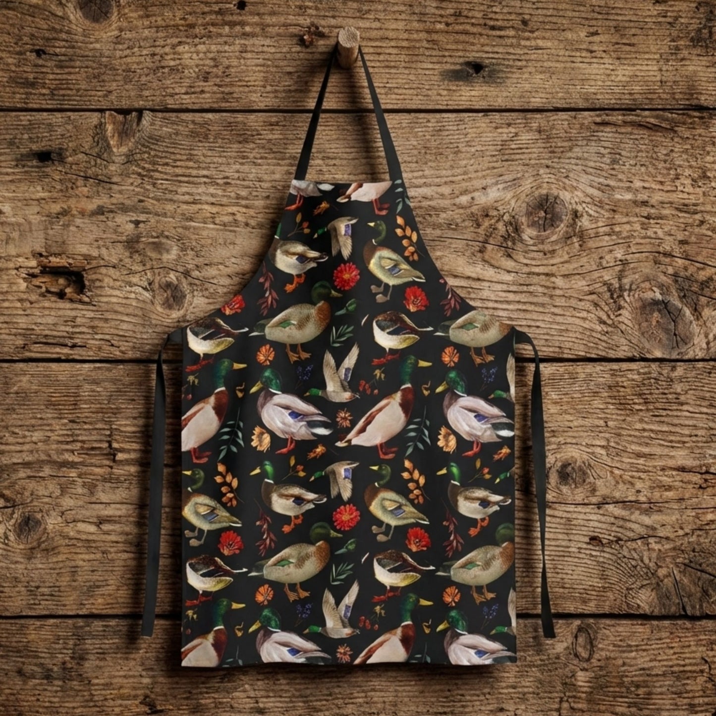 Vintage Mallard Duck Apron