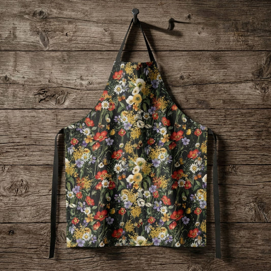 Colorful Wildflowers Apron