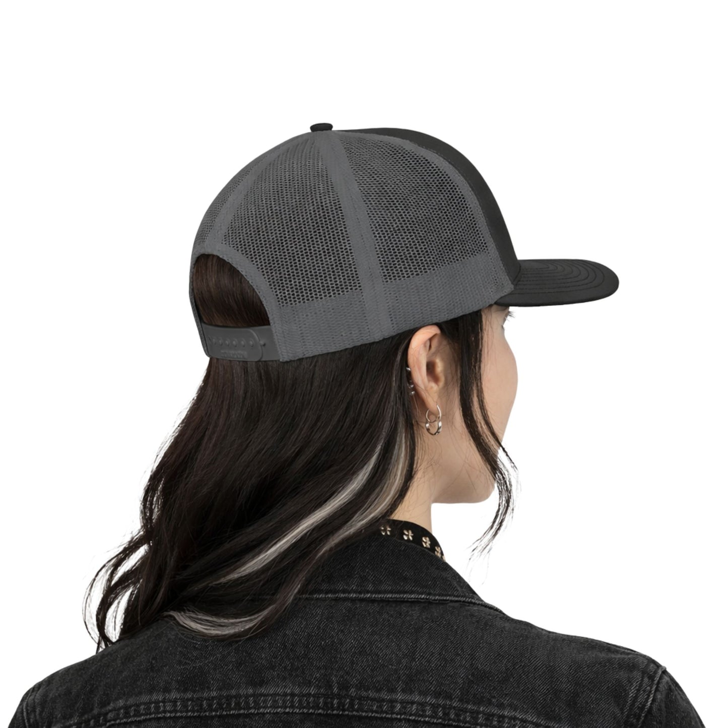 Embroidered Great Spotted Woodpecker Trucker Cap