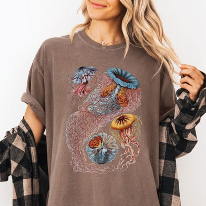 Vintage Art Jellyfish T-Shirt