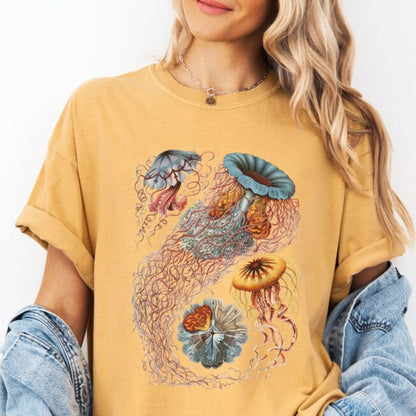 Vintage Art Jellyfish T-Shirt