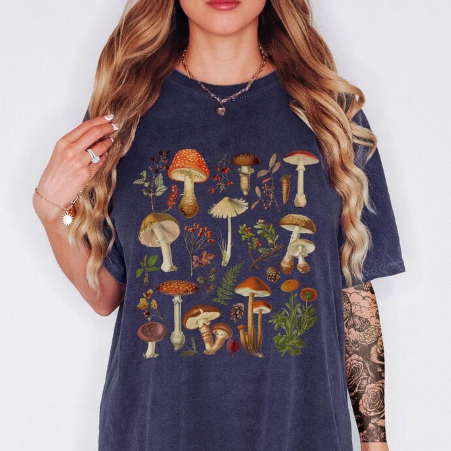 Botanical Mushroom T-Shirt