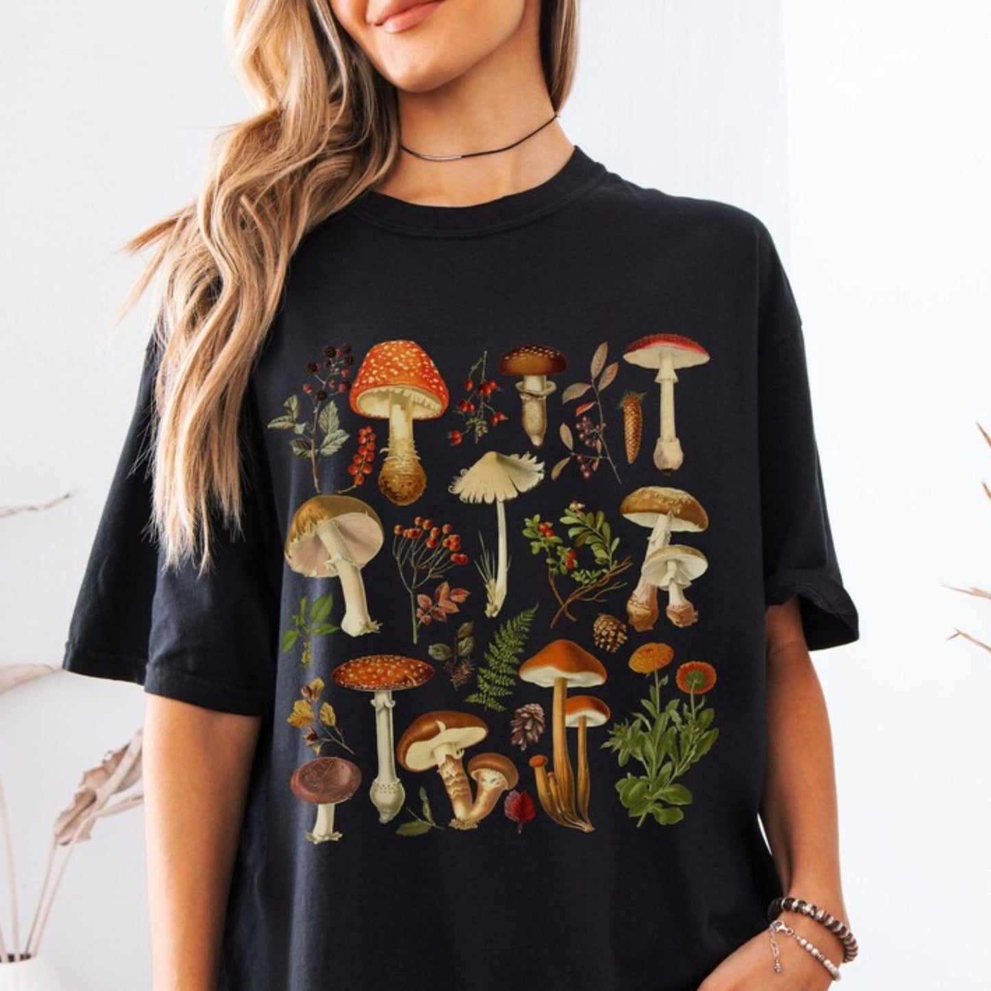 Botanical Mushroom T-Shirt