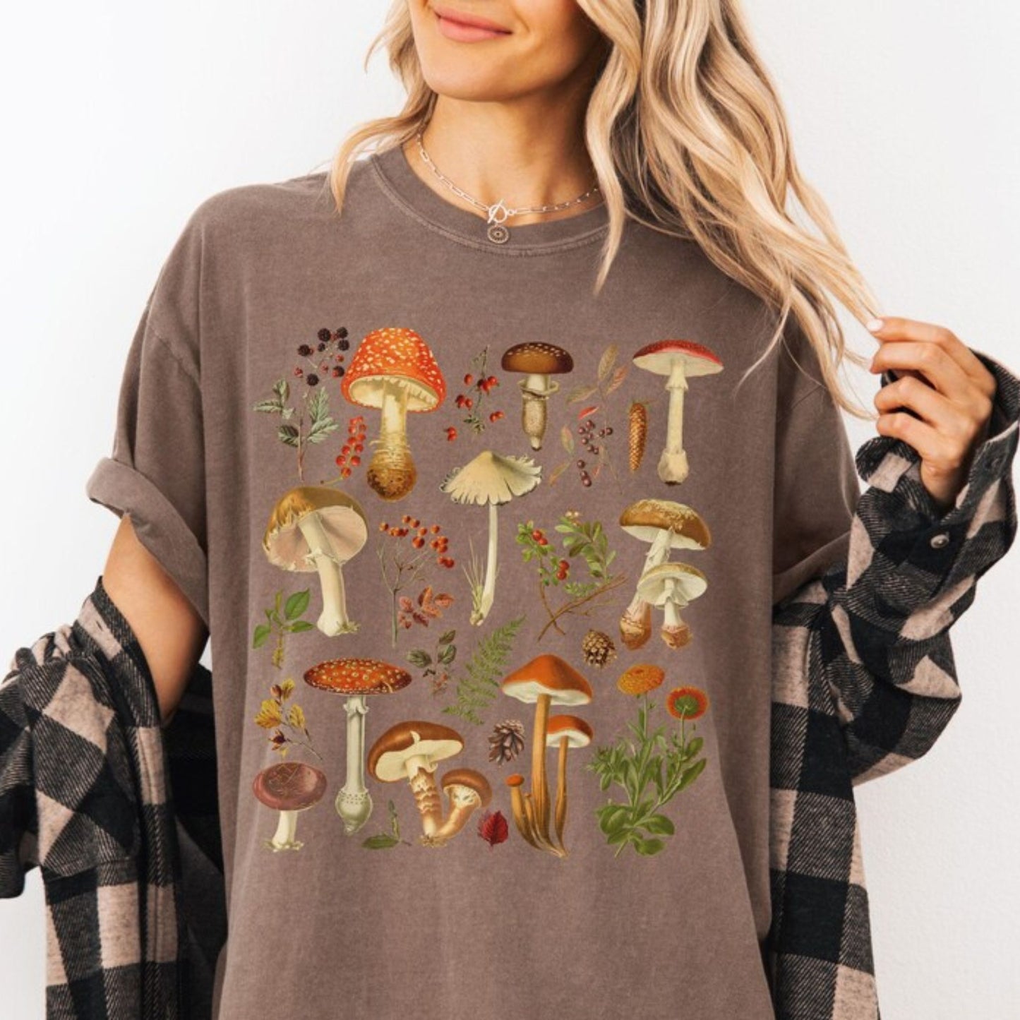 Botanical Mushroom T-Shirt