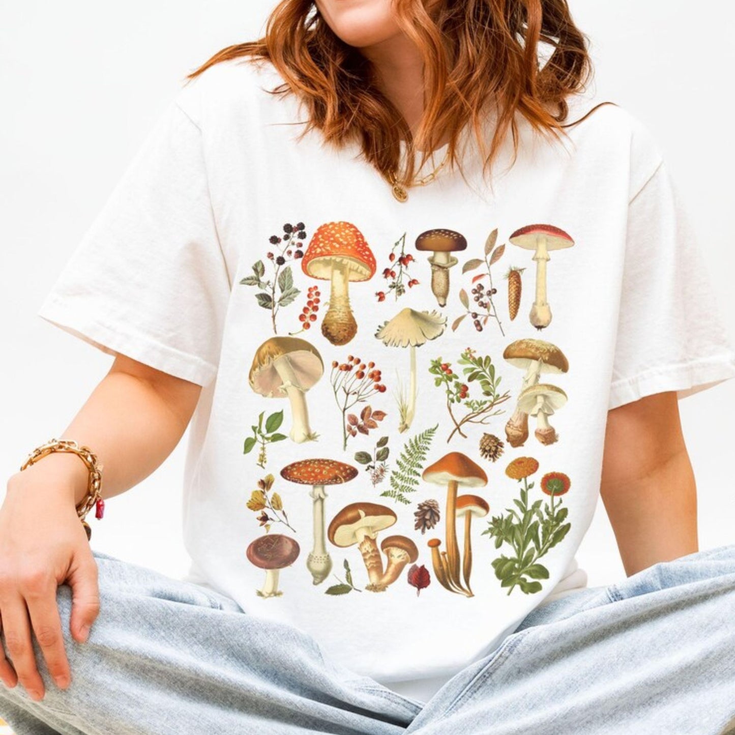 Botanical Mushroom T-Shirt