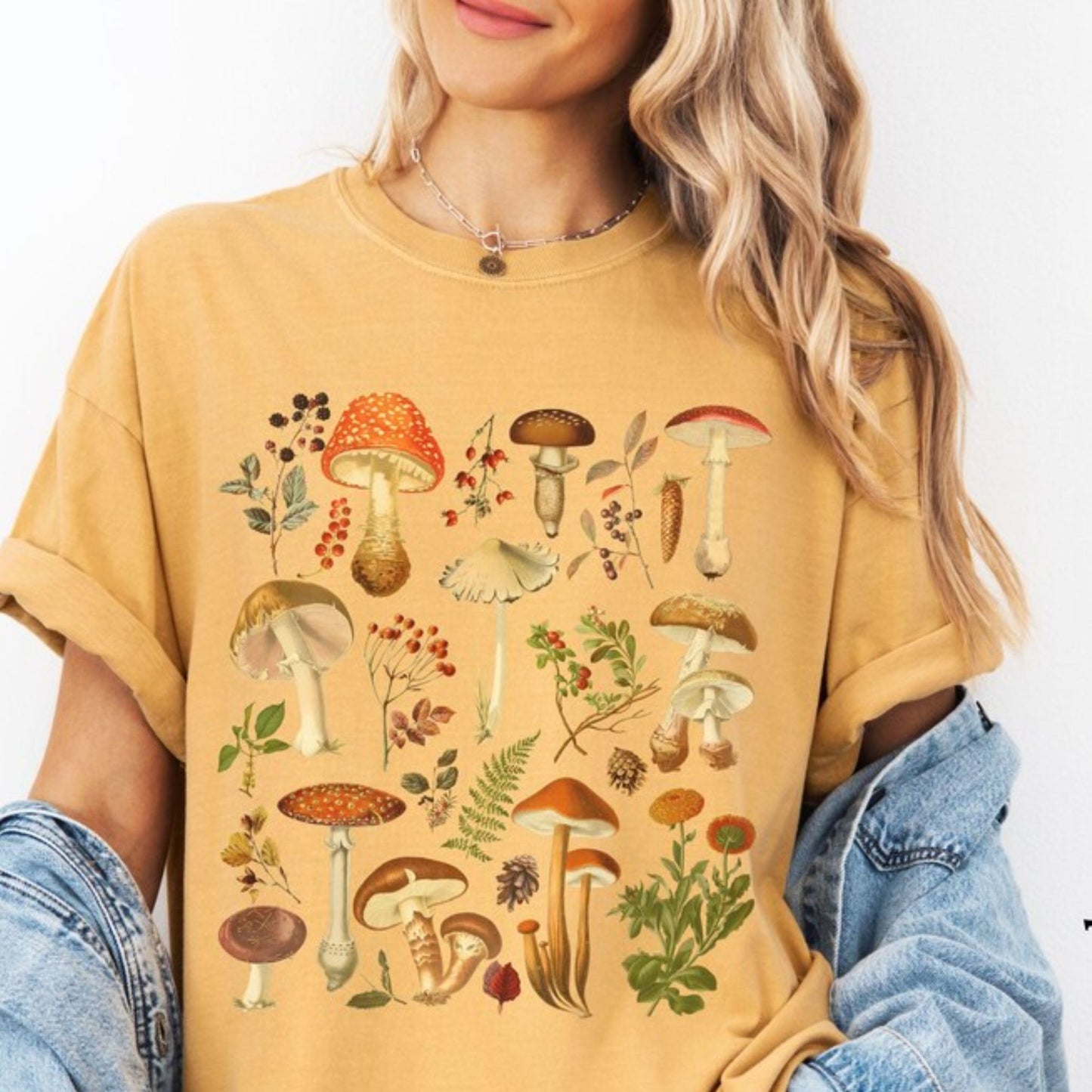 Botanical Mushroom T-Shirt