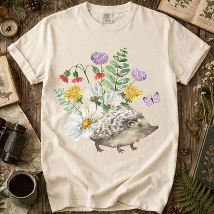 Wildflower Hedgehog T-Shirt