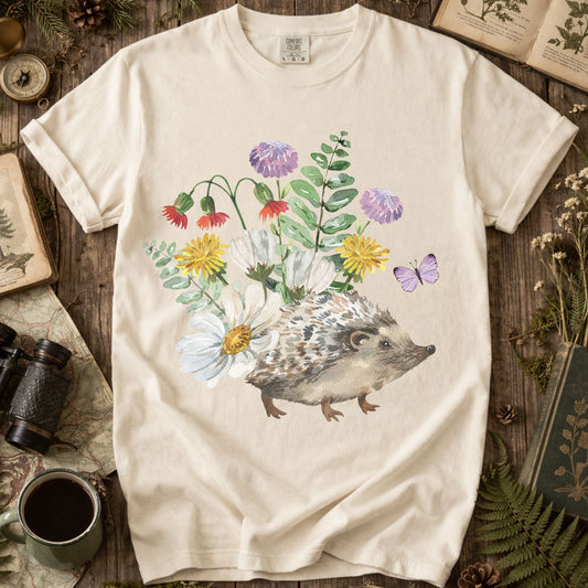Wildflower Hedgehog T-Shirt