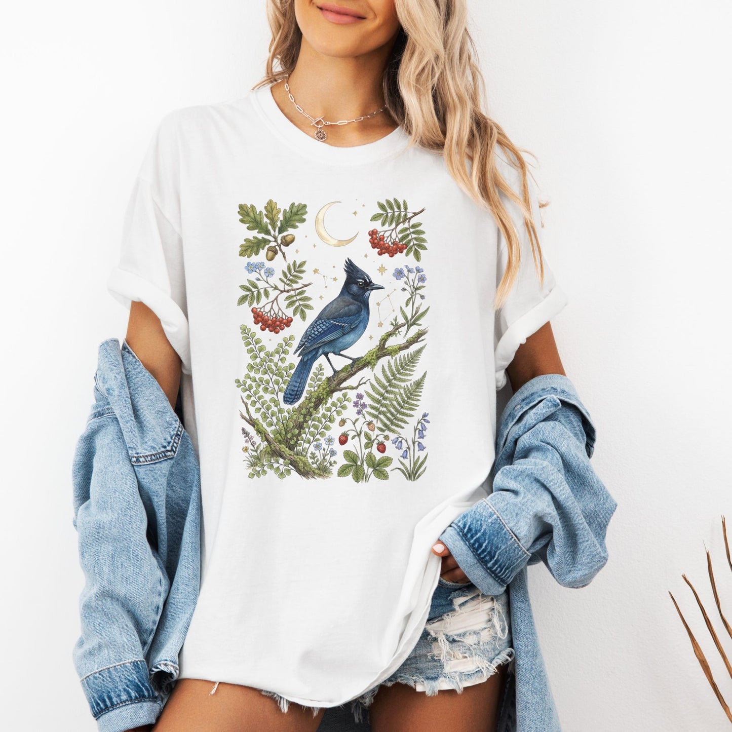 Celestial Stellers Jay Bluejay T-Shirt