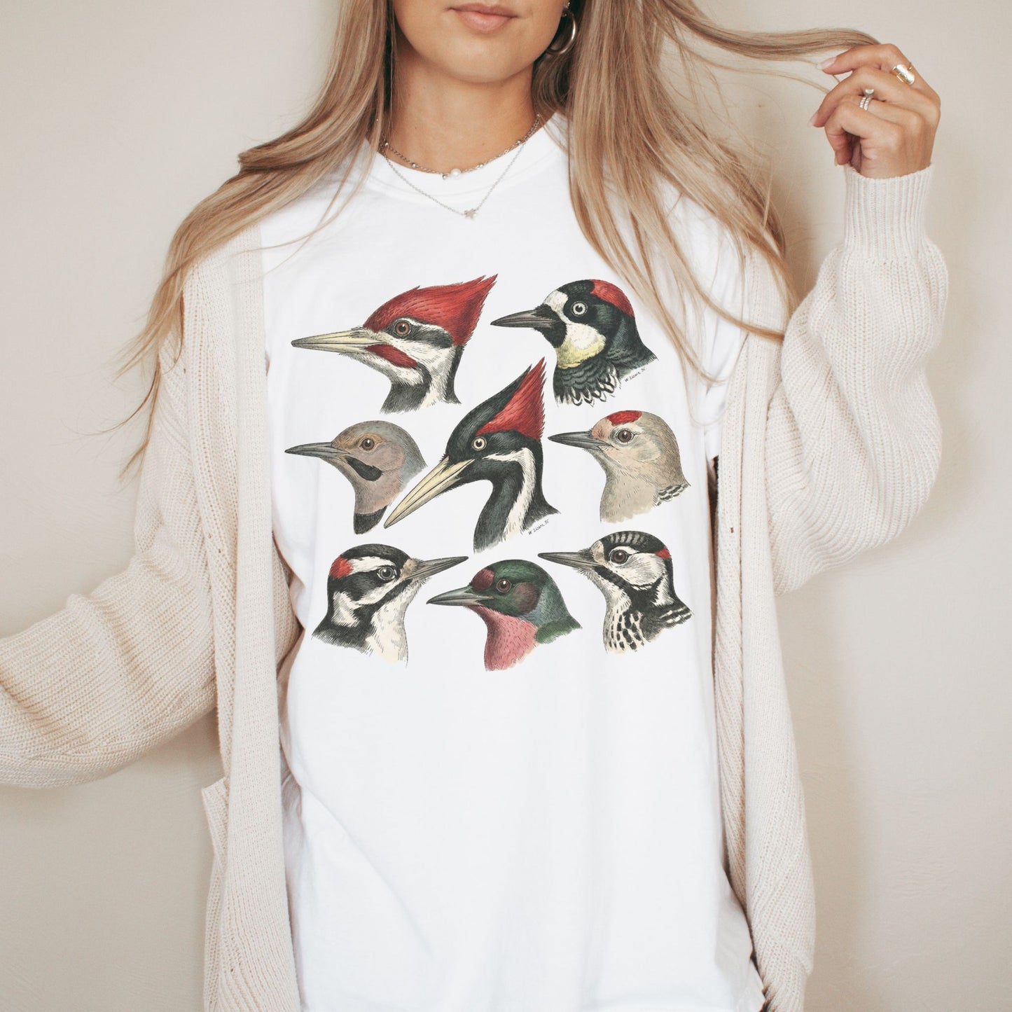 Woodpecker Collage T-Shirt