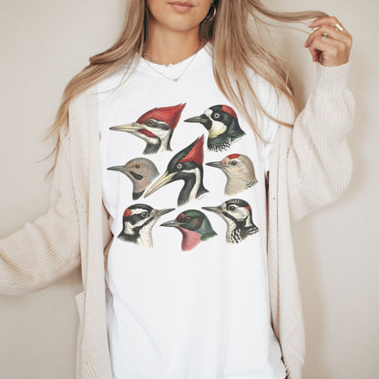 Woodpecker Collage T-Shirt