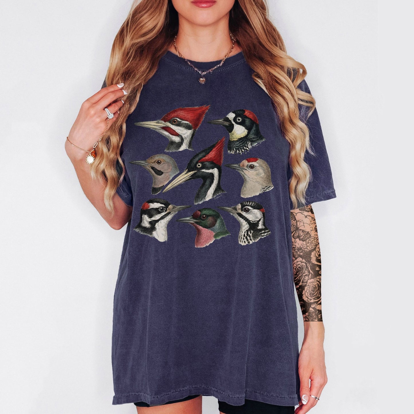 Woodpecker Collage T-Shirt