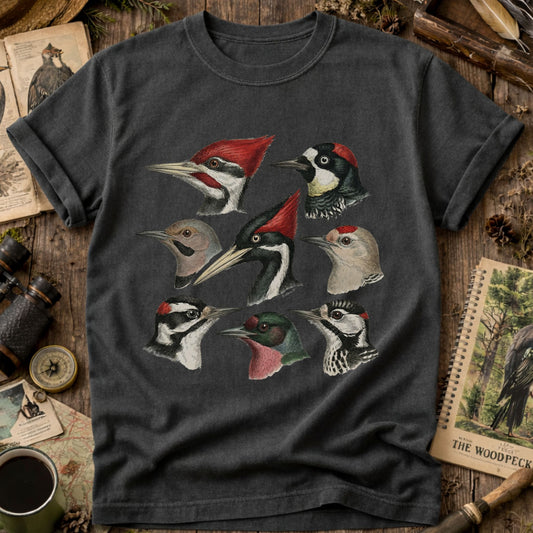 Woodpecker Collage T-Shirt