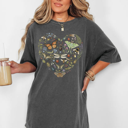 Insect Heart Collage T-Shirt