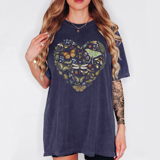 Insect Heart Collage T-Shirt