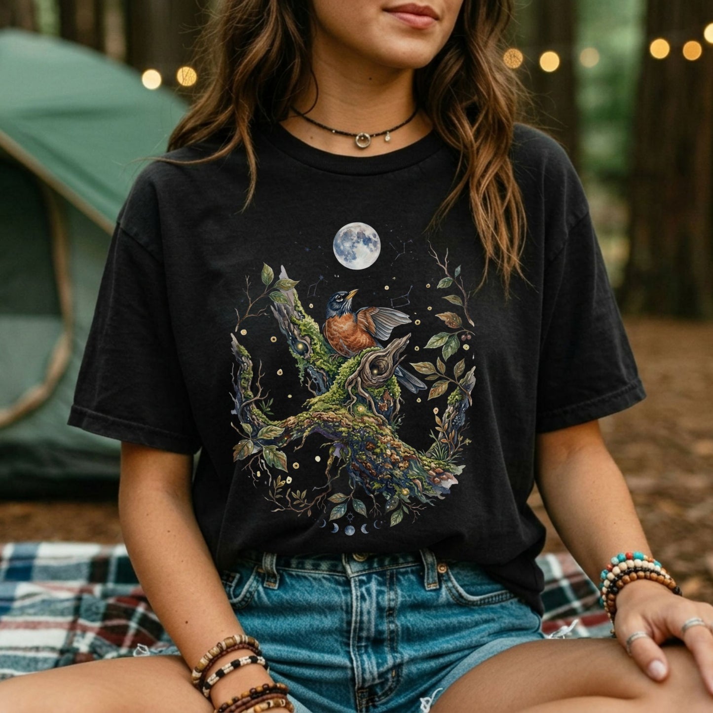 Celestial Robin T-Shirt