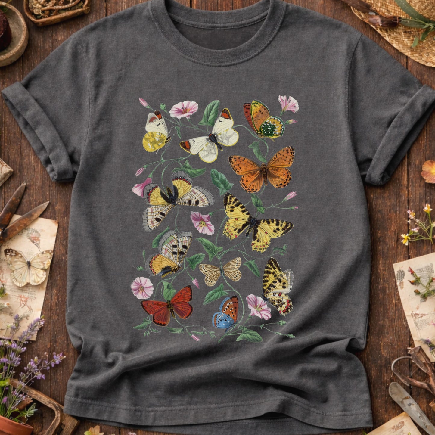Vintage Butterflies T-Shirt