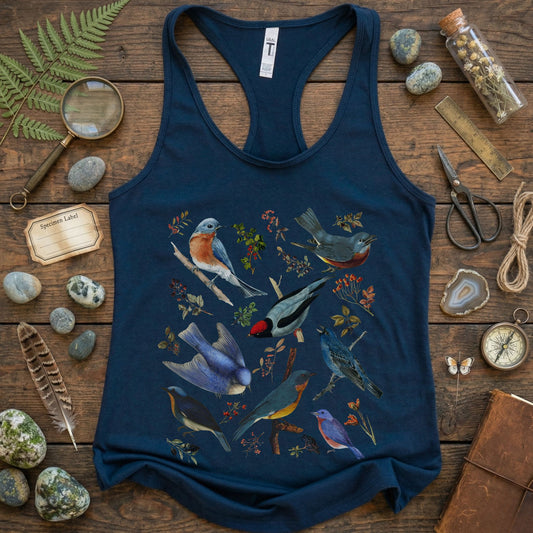 Bluebirds Racerback Tank Top