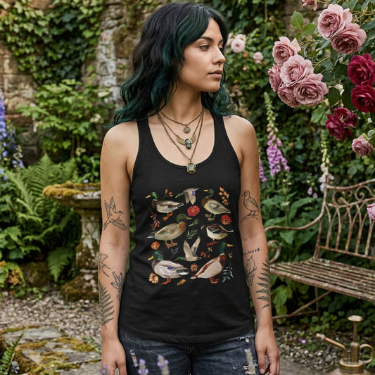Mallard Duck Racerback Tank Top