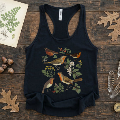 American Robin Birds Racerback Tank Top