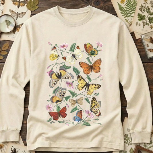 Butterfly Garden Long Sleeve Tee