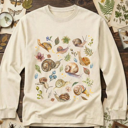 Celestial Snail Long Sleeve Tee
