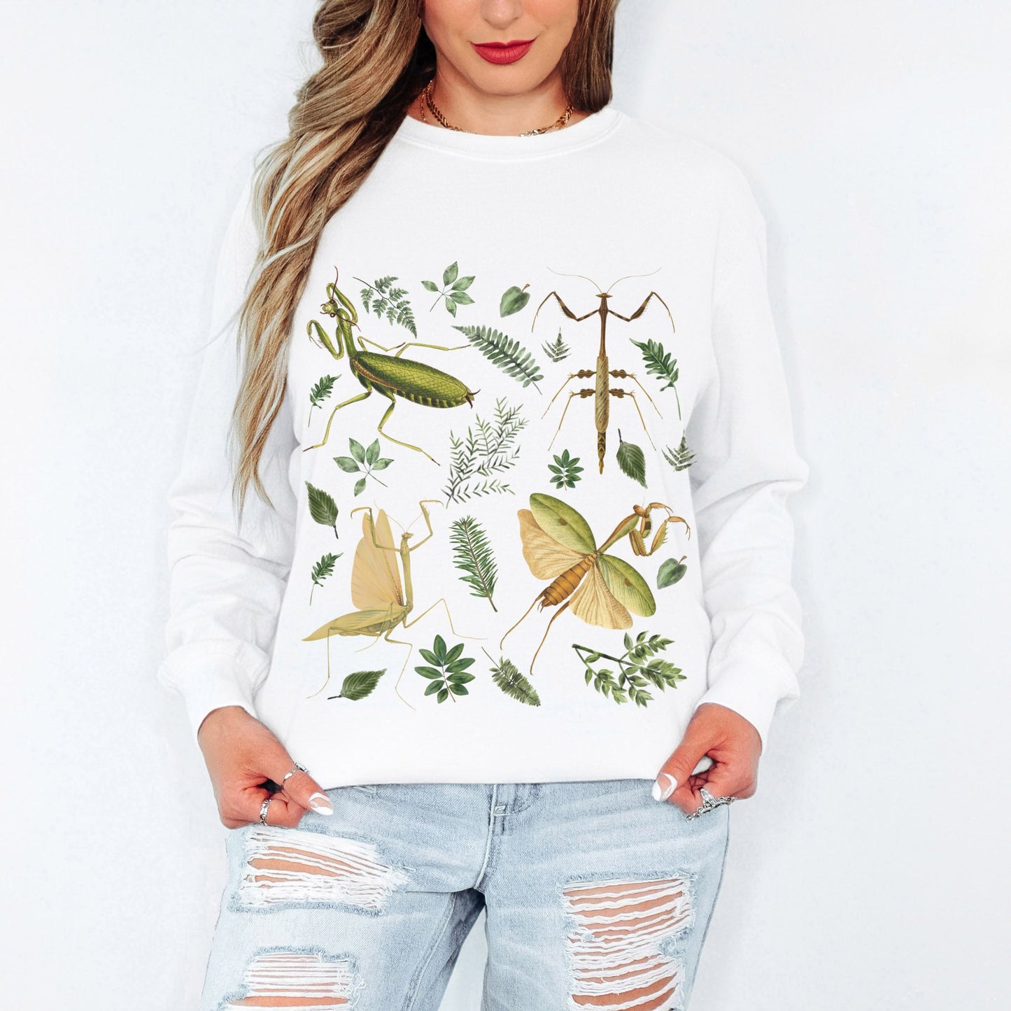 Praying Mantis Long Sleeve Tee