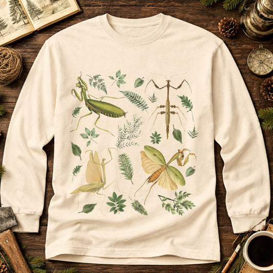 Praying Mantis Long Sleeve Tee