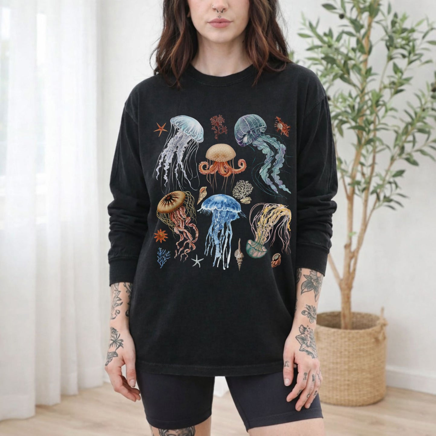 Jellyfish Long Sleeve Tee