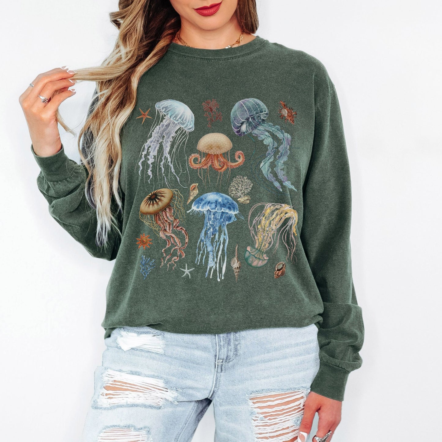 Jellyfish Long Sleeve Tee