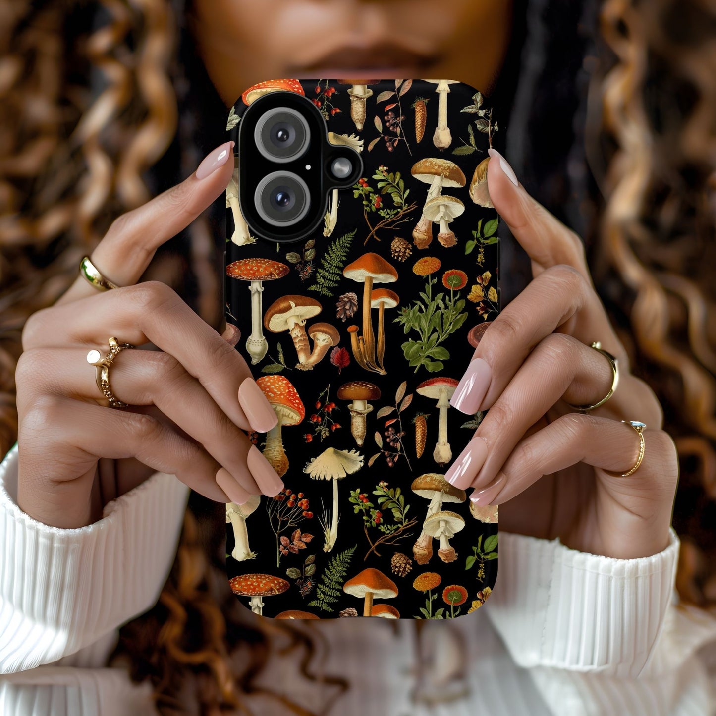 Botanical Mushroom Phone Case