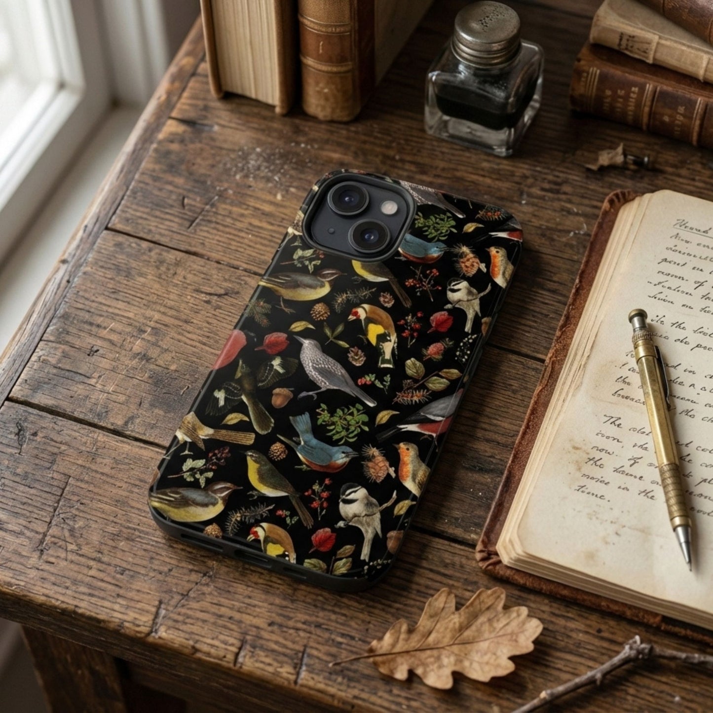 Forest Birds Tough Phone Case