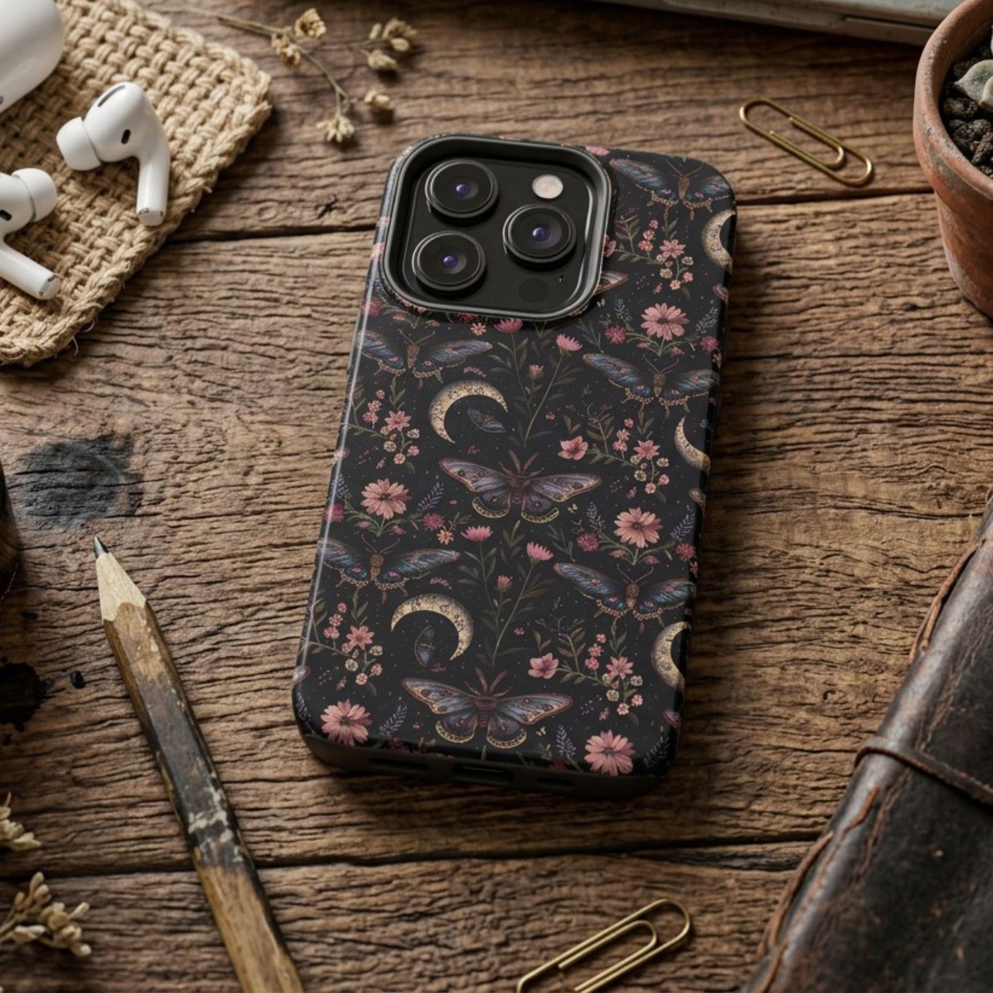 Mystical Moth Tough Phone Case
