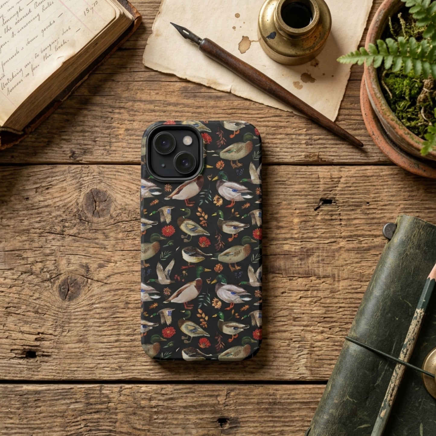Mallard Duck Tough Phone Case