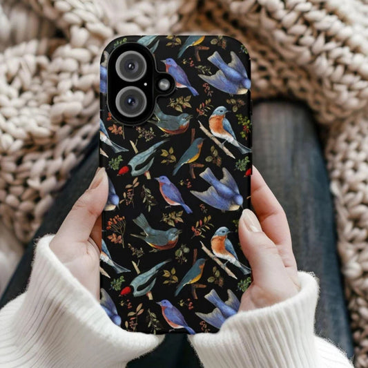 Bluebirds Tough Phone Case